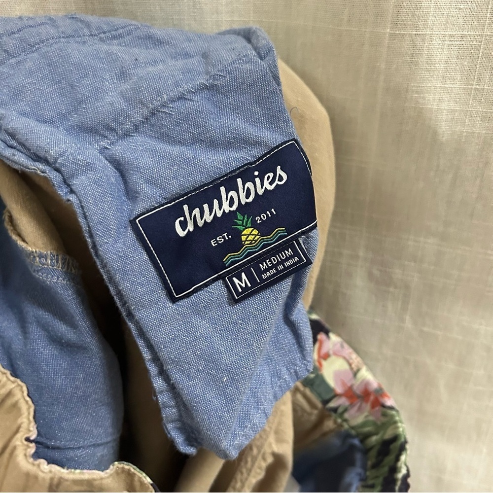 Chubbies 4” cotton, Lyocell, stretch shorts khaki size medium - Picture 4 of 12